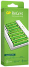 GP ReCyko E811 - Oplader voor 8 AA/AAA accu's - LED-indicator - Wit