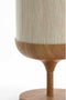 Light & Living Tafellamp Dania - Crème/Naturel - Ø22.5x50cm - Modern