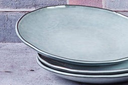CLOUD Bord - Ø27cm - 6 stuks - Stormgrijs
