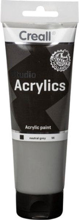Acrylverf Creall Studio Acrylics 98 neutraal grijs