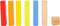 Small Foot - Houten Regenboog Wiebeltoren Spel