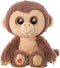 Nici aap Hobson pluche knuffel - bruin - 15 cm