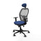 Jorquera Piqueras y Crespo 1D036G1 - Bureaustoel - Hoofdsteun - Marineblauw