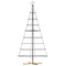 Kerst Cone Boom met standaard Zwart 210 cm Staal