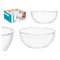 Kommenset Leknes CK80678 Transparant Plastic 700 ml 15,2 x 7 x 15,2 cm (24 Stuks)