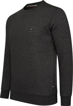 Cappuccino Italia - Heren Sweaters Prato Sweater - Grijs - Maat XL