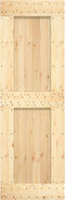 vidaXL - Schuifdeur - met - beslag - 70x210 - cm - massief - grenenhout