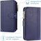 iMoshion Hoesje Geschikt voor iPhone 12 Pro / 12 Hoesje Met Pasjeshouder - iMoshion Luxe Portemonnee - Donkerblauw