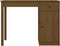 vidaXL - Bureau - 100x50x75 - cm - massief - grenenhout - honingbruin
