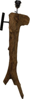 HSM Collection Wandlamp Root excl kap - blank - teak