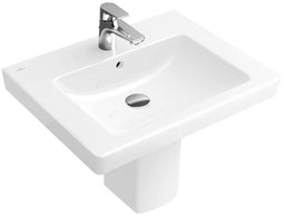 Villeroy & Boch Subway 2.0 - Wastafel - 600mm breed - 1 kraangat - Wit
