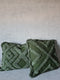 Dutch Decor BOO - Sierkussen van katoen 45x45 cm Chive - groen - Inclusief binnenkussen
