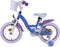 Disney Frozen 2 Kinderfiets - Meisjes - 14 inch - Blauw/Paars - Twee handremmen
