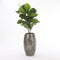 Mica Decorations Ficus Lyrata - Kunstplant - H100 x Ø60 cm - Groen