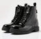 British Knights Blake - Dames Laarzen - Veterboots met Soft Foam - Zwart lak - Maat 36
