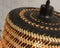 GOOD&MOJO Hanglamp Kalimantan - Bamboe - Ø37cm - Scandinavisch,Bohemian - Hanglampen Eetkamer, Slaapkamer, Woonkamer