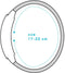 iMoshion Bandje Geschikt voor Samsung Gear S3 Frontier / Gear S3 Classic / Galaxy Watch (46mm) - iMoshion Echt lederen bandje - Zwart