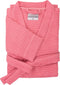 Heckettlane Badjas Wafel - Ochtendjas Unisex - 65% Gerecycled Katoen - Roze - XL