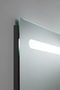 Kame Match Slimme Badkamerspiegel - 60 cm - Mat Grijs - Met LED Verlichting, Bluetooth Speakers &