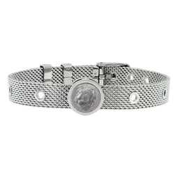 Courageous Talent Jewels TJA-5-05-03-1-235 - Armband Uniseks - Zilverkleurig