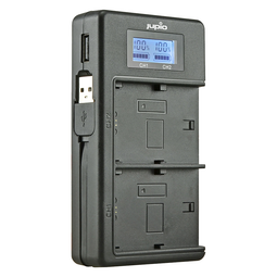 Jupio USB Duo Charger LCD voor Nikon EN-EL25 - Tweede (buiten)kans