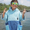 Wave Hawaii Poncho Bamboo Maxi XS - ( Voor kids vanaf 115-155 cm lang )