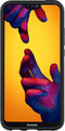 Huawei P20 Lite (2018) Hoesje - Spigen - Marked Armor Serie - TPU Backcover - Zwart - Hoesje Geschikt Voor Huawei P20 Lite (2018)
