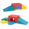 Coast Klimblokset - 7-Delig - Schuim - PU-leer - Softplay - Multikleur