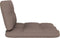 vidaXL Bankkussens pallet 2 st taupe