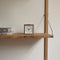LEFF amsterdam - Block - Alarm - Staal/Wit - Design - Staande Klok