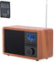 Adler AD 1184 - Retro radio - DAB+ Bluetooth RDS - Hout