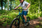 Huffy Extent - Mountainbike - Shimano 6 versnellingen - Aqua Blauw