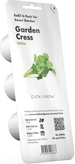 Cress Refill 3-Pack (voor Click and Grow Smart Garden toestellen)