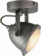 LABEL51 Moto led Spot - Grijs - Metaal - 1 Lichts
