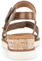 Gabor 752 - Sandalen met Sleehak - Leer - Camel - Maat 40