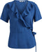 WE Fashion - Overslagtop - Ruches V-hals Korte mouwen - XL