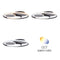 Brilliant Runda - Plafondlamp - LED 51,5W - 3000K-6000K - Donkergrijs Mat