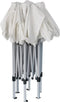 vidaXL - Partytent - inklapbaar - zeshoekig - 3,6x3,1 - m - taupe - 220 - g/m²