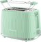 Russell Hobbs Eden - Broodrooster - 800W - 6 bruiningsniveaus - Pistache groen