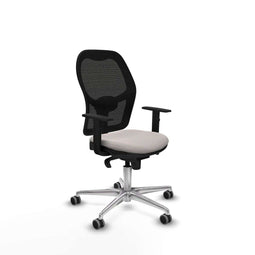 Piqueras y Crespo 1D086G0 - Bureaustoel - Hoogteverstelbaar met armleuning - Wit