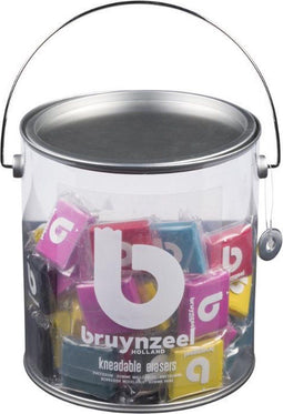 Kneedgum Bruynzeel Teens blik à 120 stuks assorti - 120 stuks