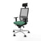 Bureaustoel met hoofdsteun Piqueras y Crespo 1D026G1 Smaragdgroen