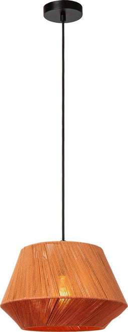 Lucide JESSICA - Hanglamp - Ø 30 cm - Dimbaar - Terracotta