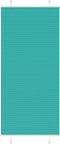 vidaXL - Plissé - rolgordijn - 100x200 - cm - stofbreedte - 99,4cm - petrol - groen