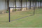 AXI multifunctioneel Sportnet - 300x80cm - Voor voetvolley tennis rebounder - Zwart