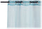 Giftdecor Gordijn 260 X 140 Cm Polyester Lichtblauw