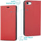 iMoshion Hoesje Geschikt voor iPhone SE (2022) / SE (2020) / 8 / 7 Hoesje Met Pasjeshouder - iMoshion Slim Folio Bookcase - Rood