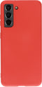 Mobiparts Galaxy S21 - Silicone Cover - Soft-touch - Rood