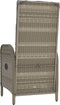 vidaXL - Tuinstoelen - 2 - st - poly - rattan - grijs