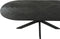 HSM Collection Eettafel Verona Elips 220cm Zwart Mangohout/Ijzer